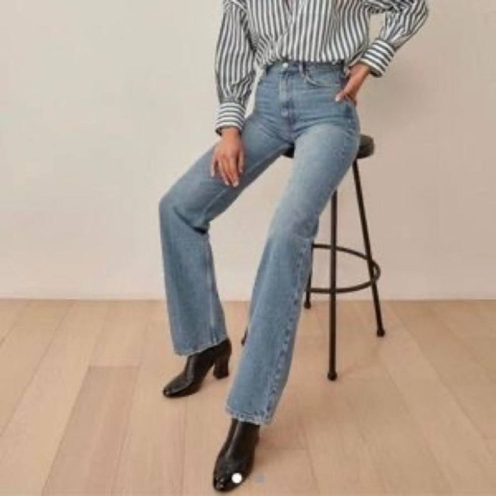 Reformation Wilder Jeans in Maldive